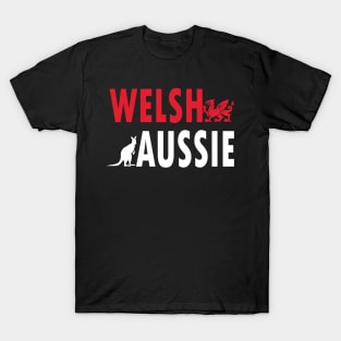 Welsh Aussie (for dark backgrounds) T-Shirt